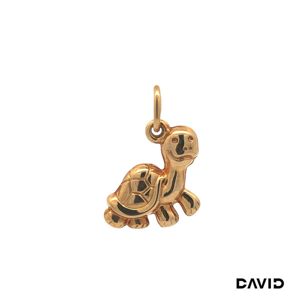 Anhänger Schildkröte Gold 8k