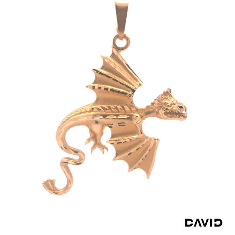 Anhänger Drache Gold 585/14k