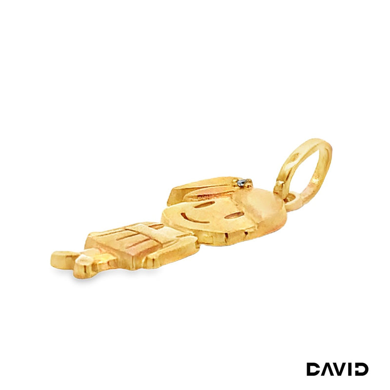 Anhänger Mädchen Gold 750/18k