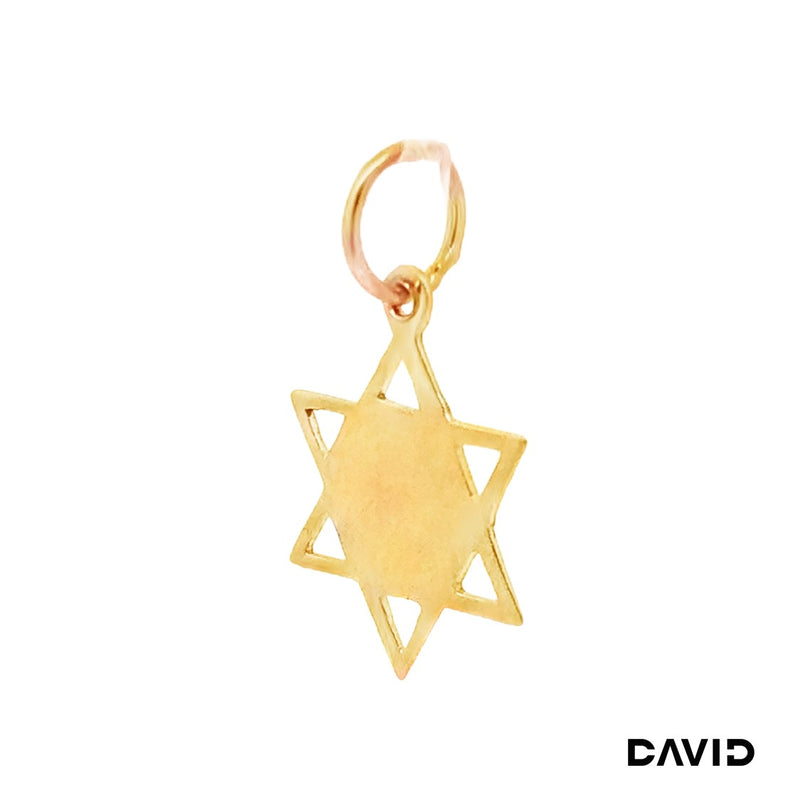 Anhänger Davidstern Gold 750/18k
