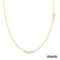 Singapurkette 45 Gold 585/14k
