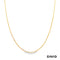 Singapurkette 45 Gold 585/14k