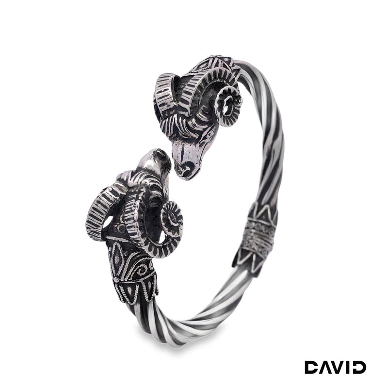 Armreif Widder Silber s925