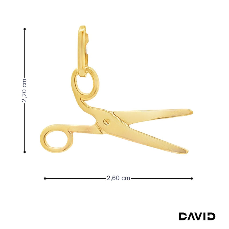 Anhänger Schere Gold 585/14k