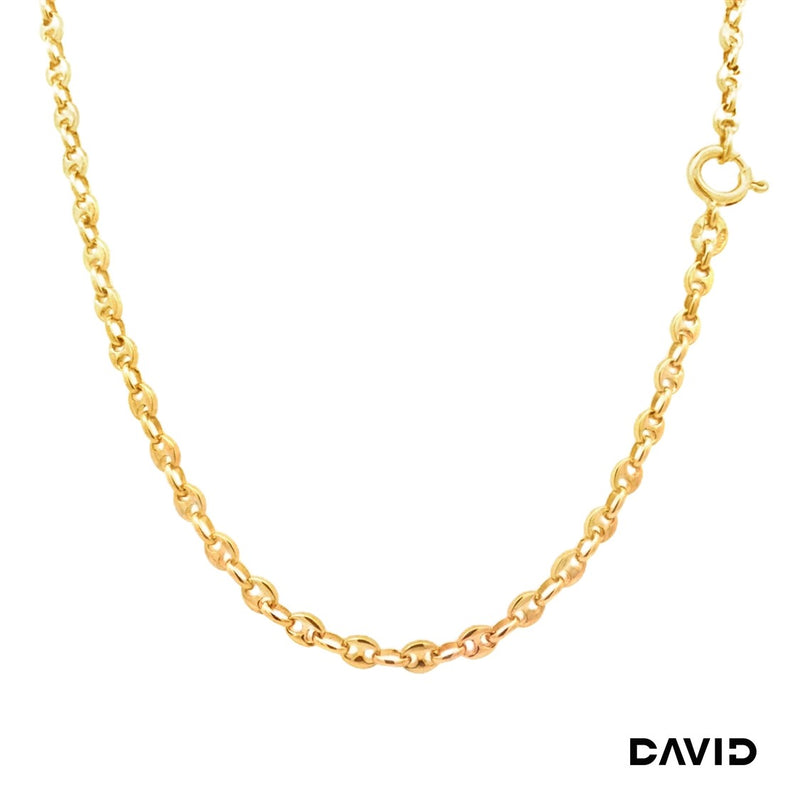 Bohnenkette 70 Gold 8k