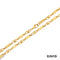 Plattenkette 50 Gold 8k
