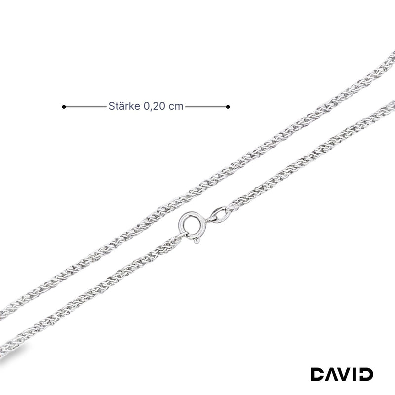 Kette 40 585/14k Weißgold