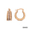 Creolen Gold 14k Bicolor