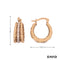Creolen Gold 14k Bicolor