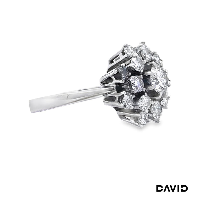 Ring Brillanten 585/14k Weißgold