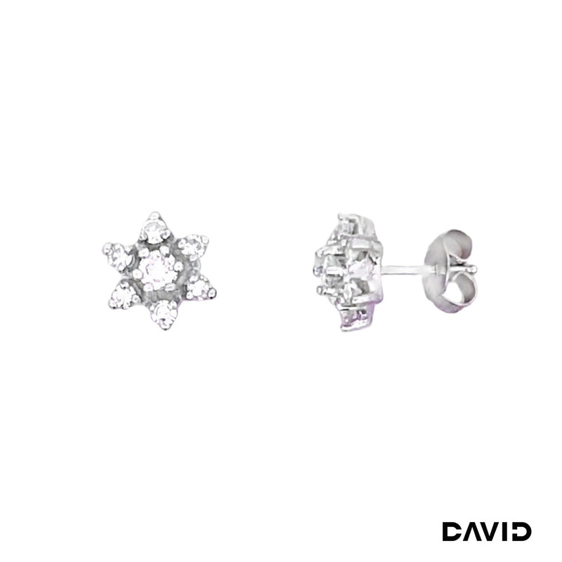 Ohrstecker Diamanten 585/14k Weißgold