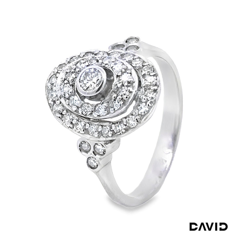 Ring Diamanten Pt950 Platin