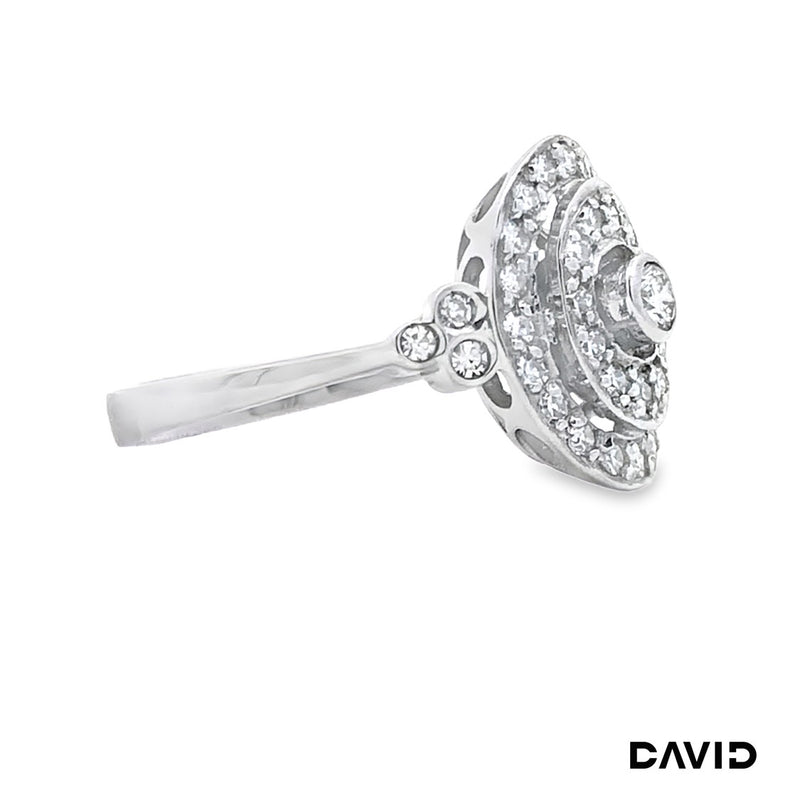 Ring Diamanten Pt950 Platin