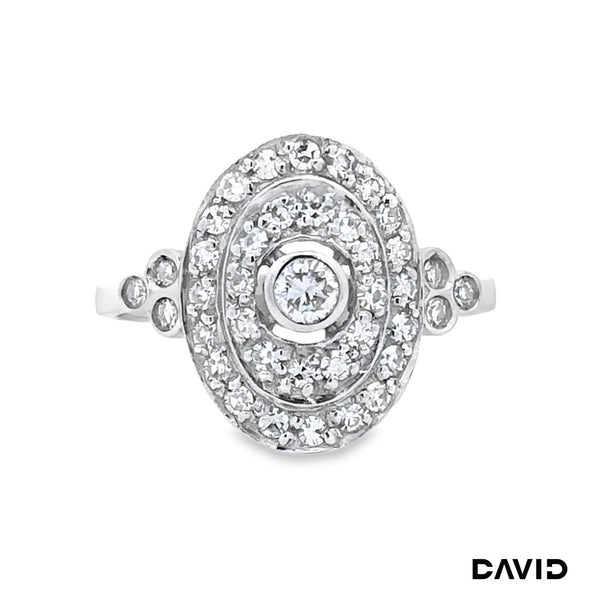 Ring Diamanten Pt950 Platin