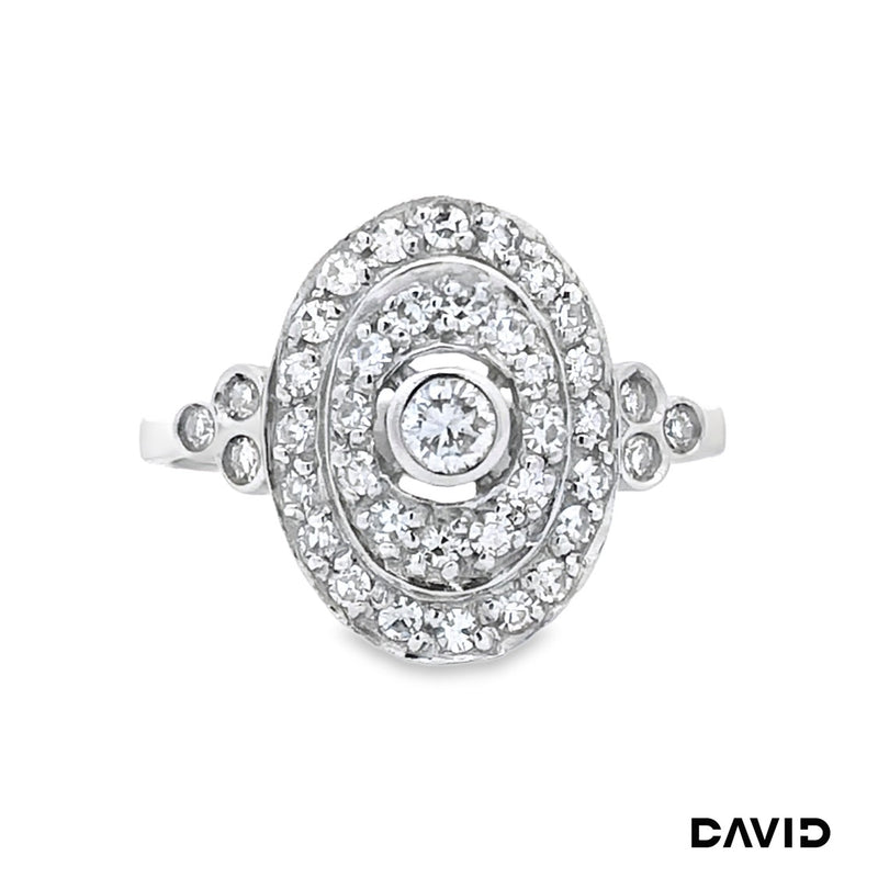 Ring Diamanten Pt950 Platin