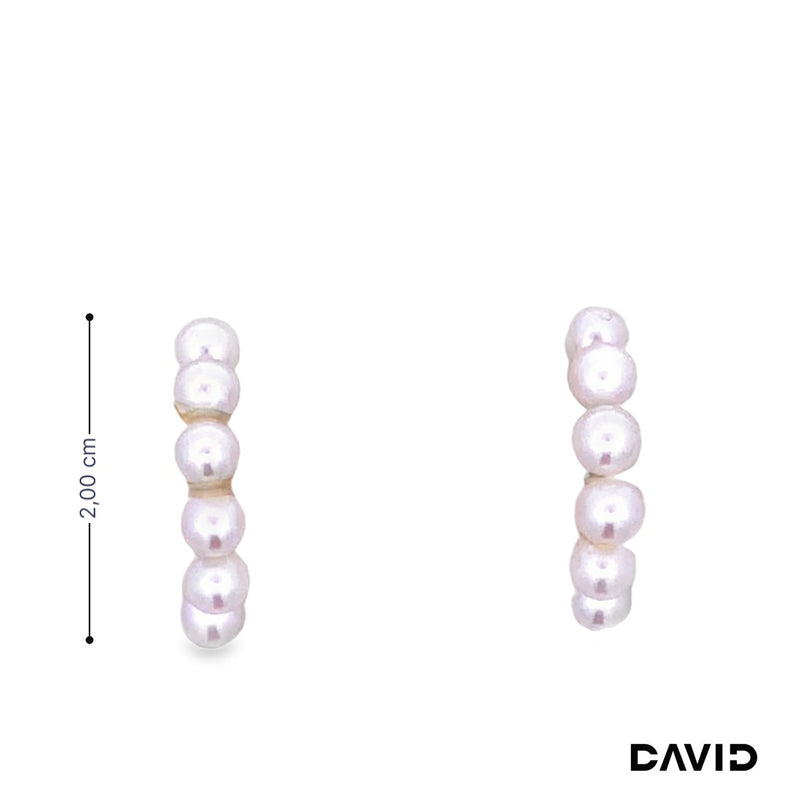 Ohrstecker Perlen Gold 585/14k