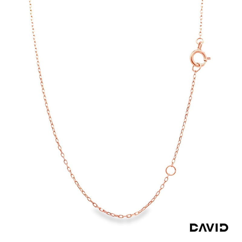 Kette mit Anhänger Zirkonia 375/RT