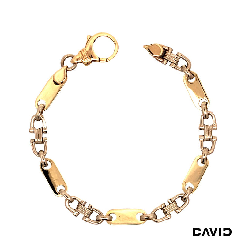 Armband 18 Gold 14k Bicolor