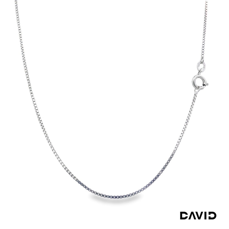 Venezianerkette 42 585/14k Weißgold