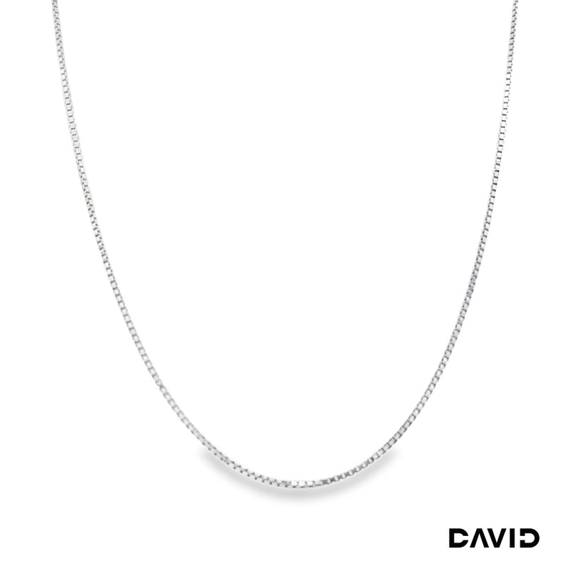Venezianerkette 42 585/14k Weißgold