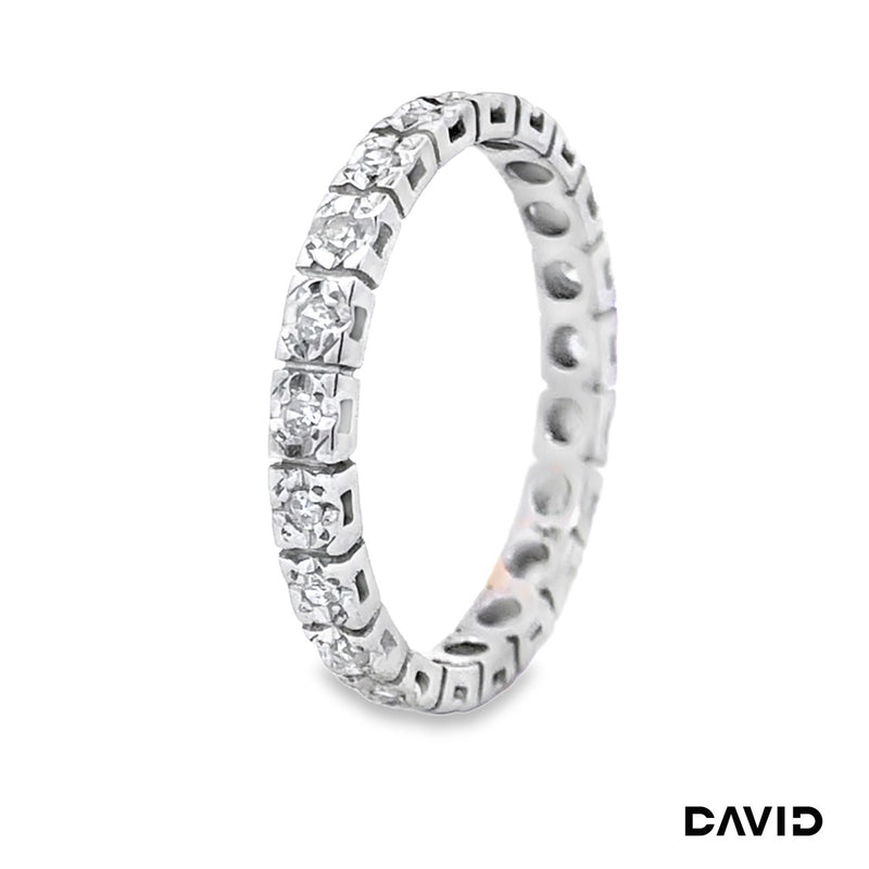 Ring Diamanten 585/14k Weißgold