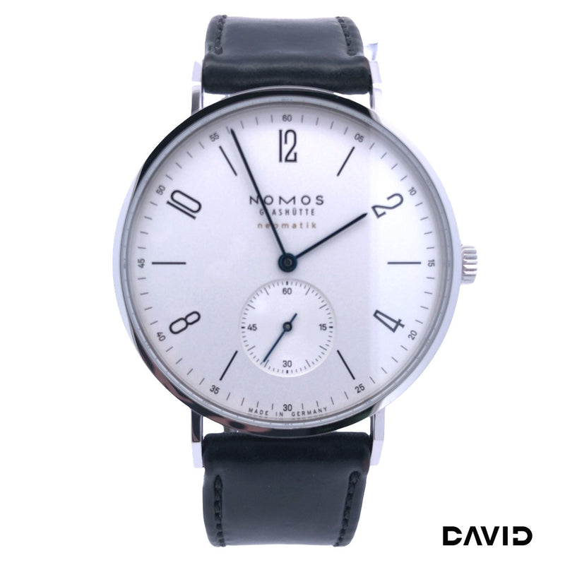 Nomos Glashütte Tangente 39 Edelstahl