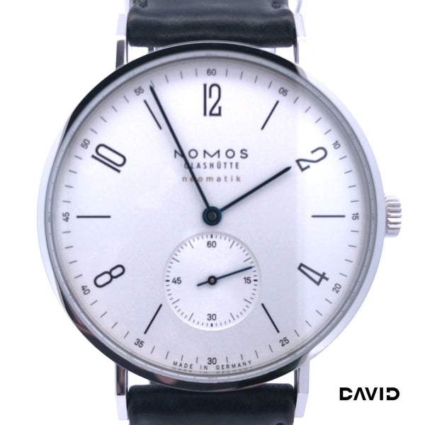 Nomos Glashütte Tangente 39 Edelstahl