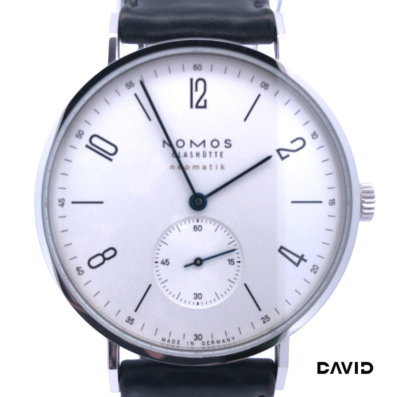 Nomos Glashütte Tangente 39 Edelstahl