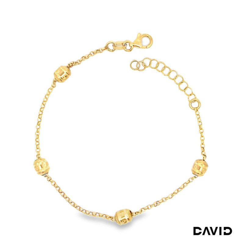 Armband 18-21 Gold 9k