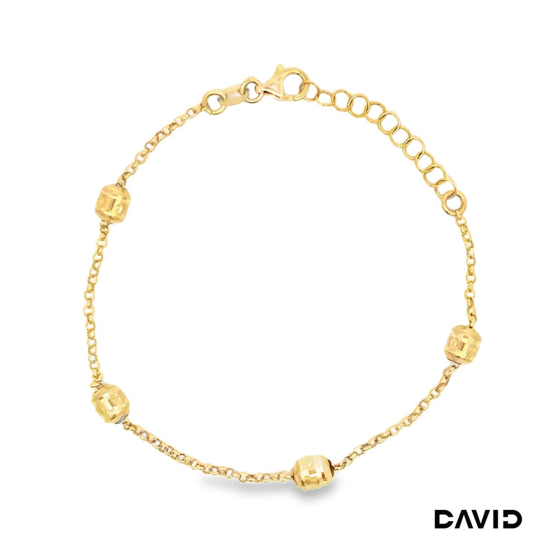 Armband 18-21 Gold 9k