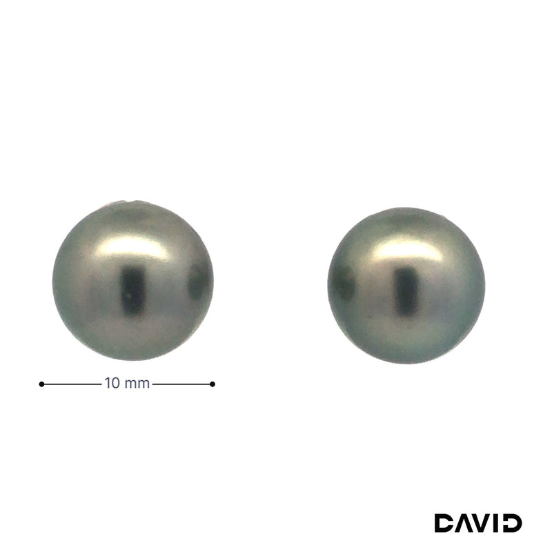 Ohrstecker Tahiti Perle 585/14k Weißgold