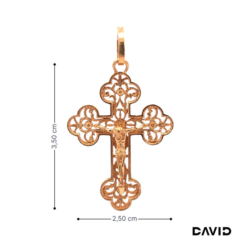 Anhänger Kreuz Gold 750/18k