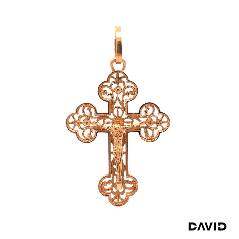 Anhänger Kreuz Gold 750/18k