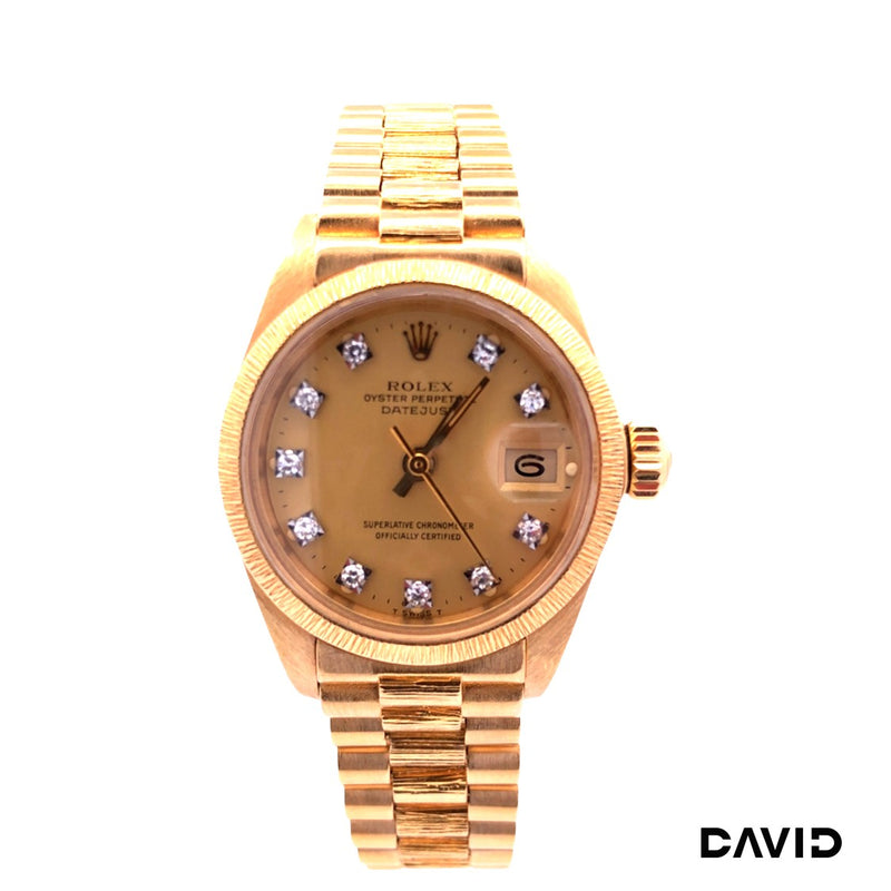 Rolex Lady Date Just 26 Gold 750/18k