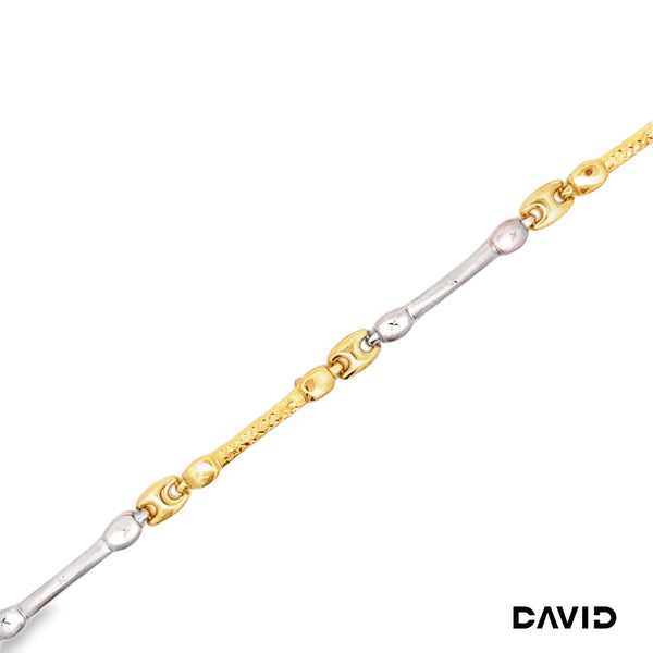 Armband 19 Gold 14k Bicolor