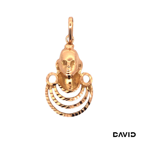 Anhänger Afrika Gold 750/18k