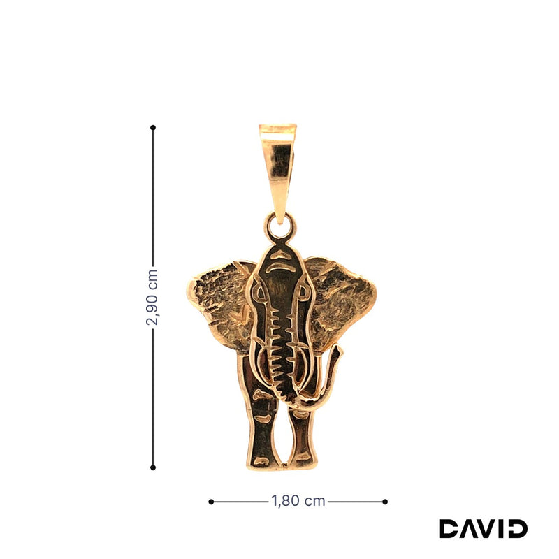 Anhänger Elefant Gold 585/14k