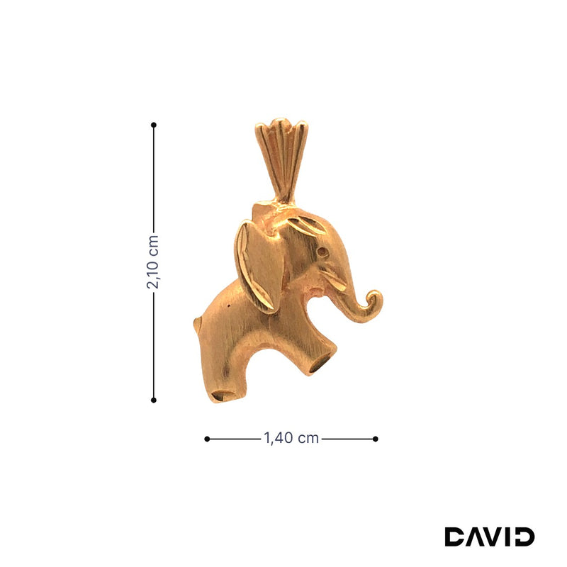 Anhänger Elefant Gold 750/18k