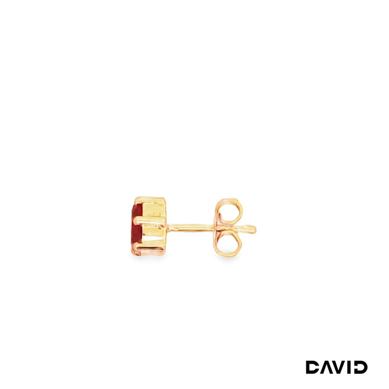 Ohrstecker Rubin Gold 750/18k