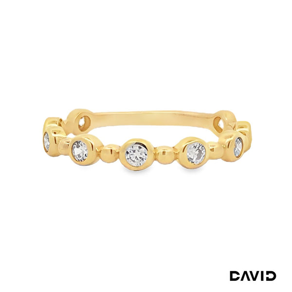 Ring Beloro Zirkonia Gold 9k