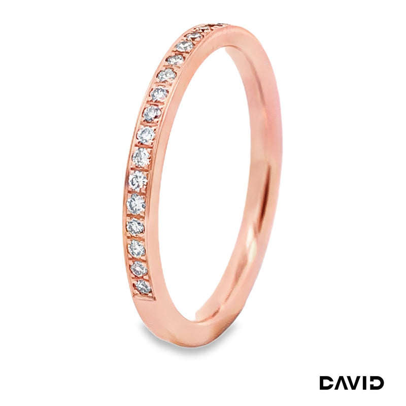 Ring Brillanten 14k Roségold