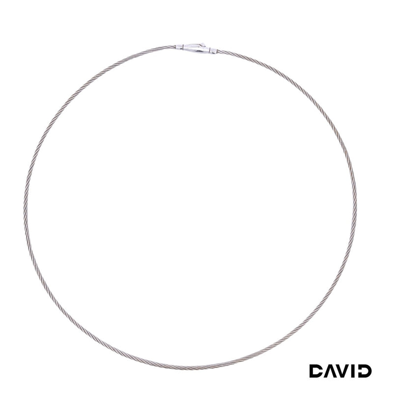 Halsreif 42 750-18k Weißgold