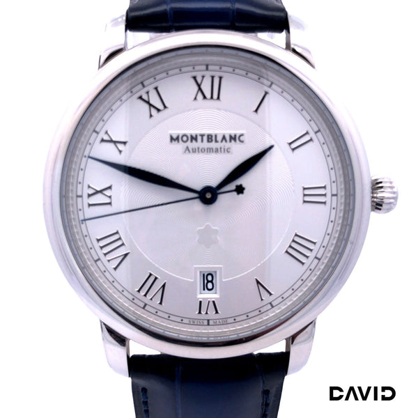 Montblanc Star Legacy Automatic Date 39 Edelstahl