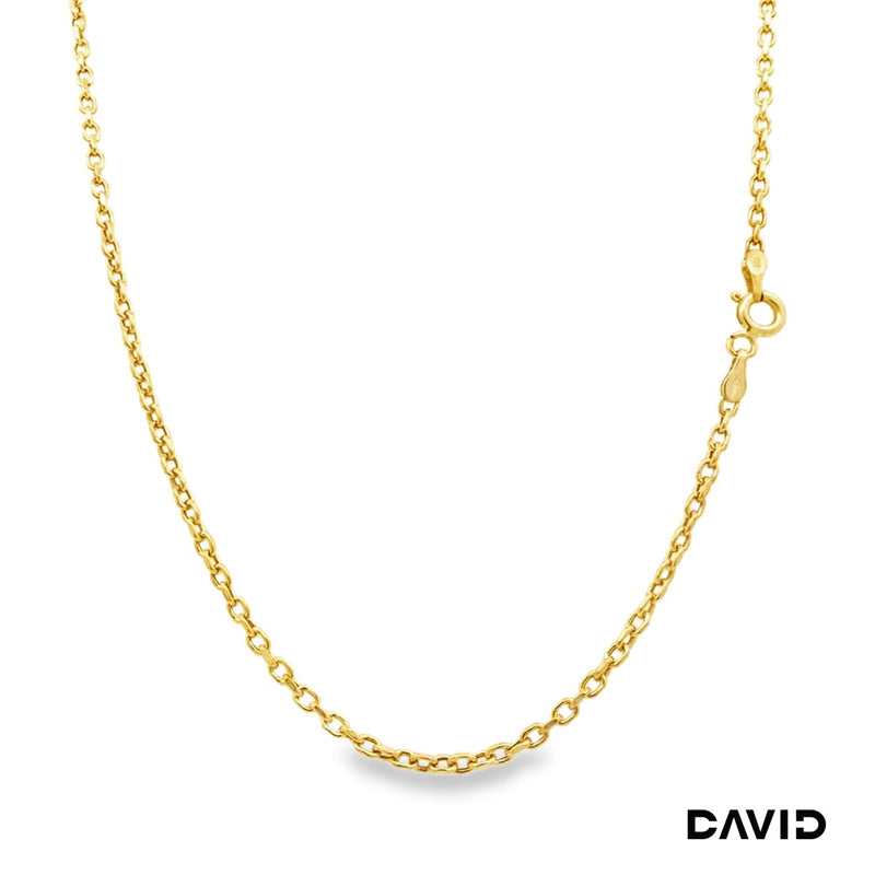 Rundankerkette 40 Gold 585/14k