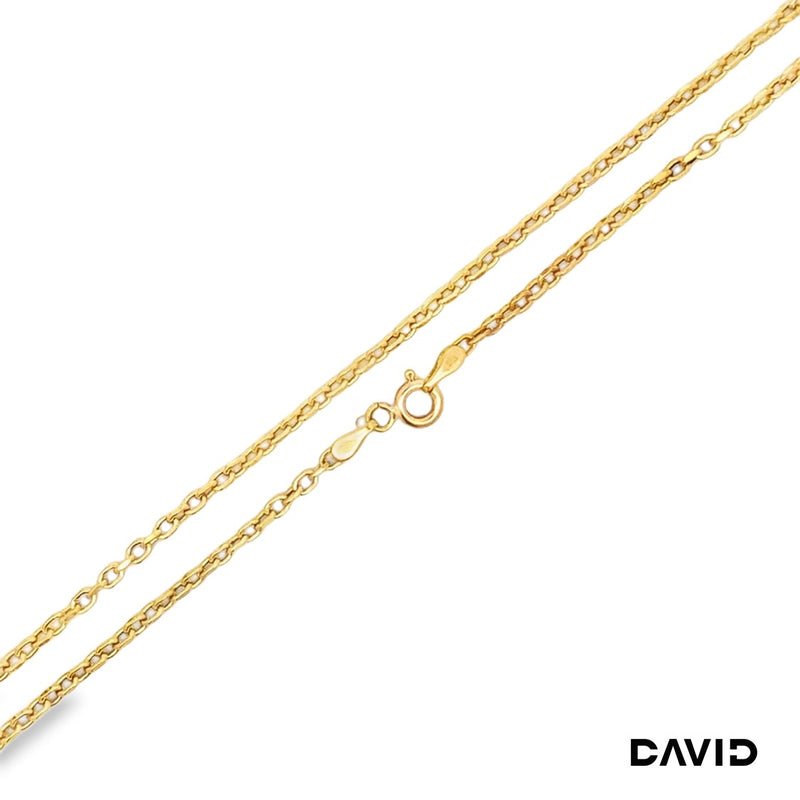 Rundankerkette 40 Gold 585/14k