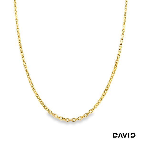 Rundankerkette 40 Gold 585/14k