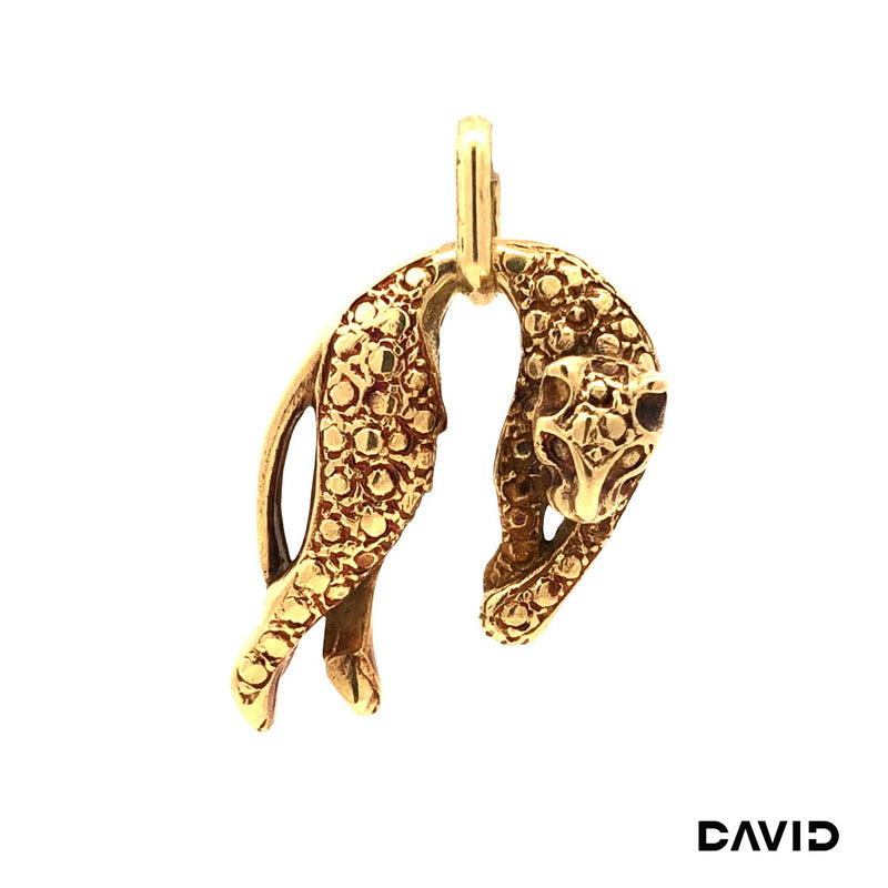 Anhänger Leopard Gold 585/14k