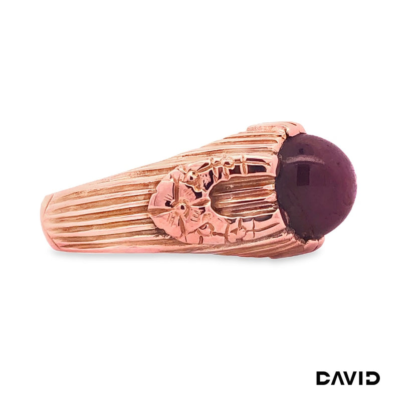 Ring Farbstein 14k Roségold