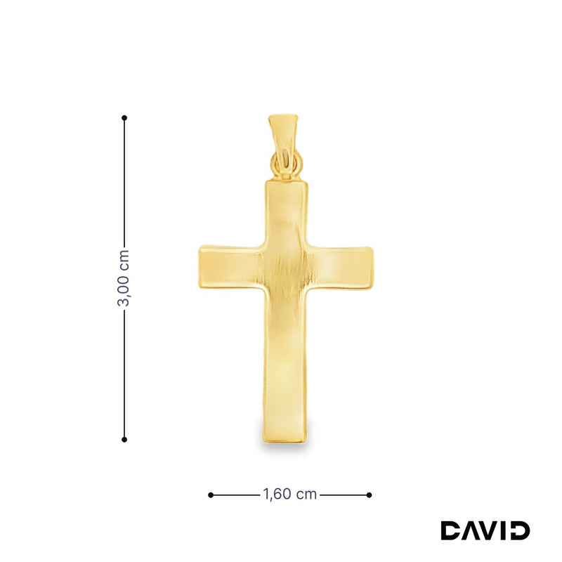 Anhänger Kreuz Gold 9k