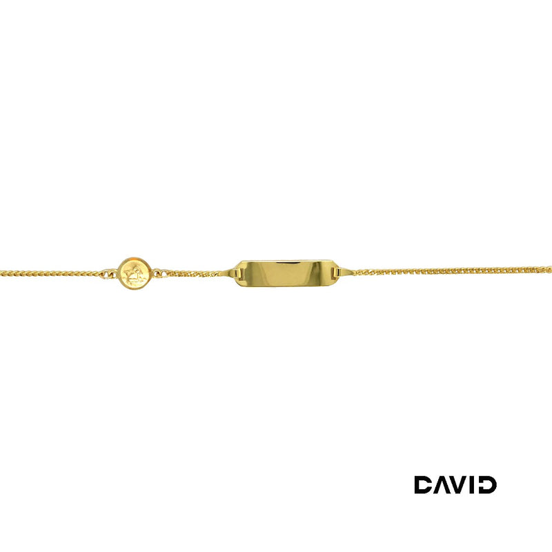 ID-Armband Gold 8k